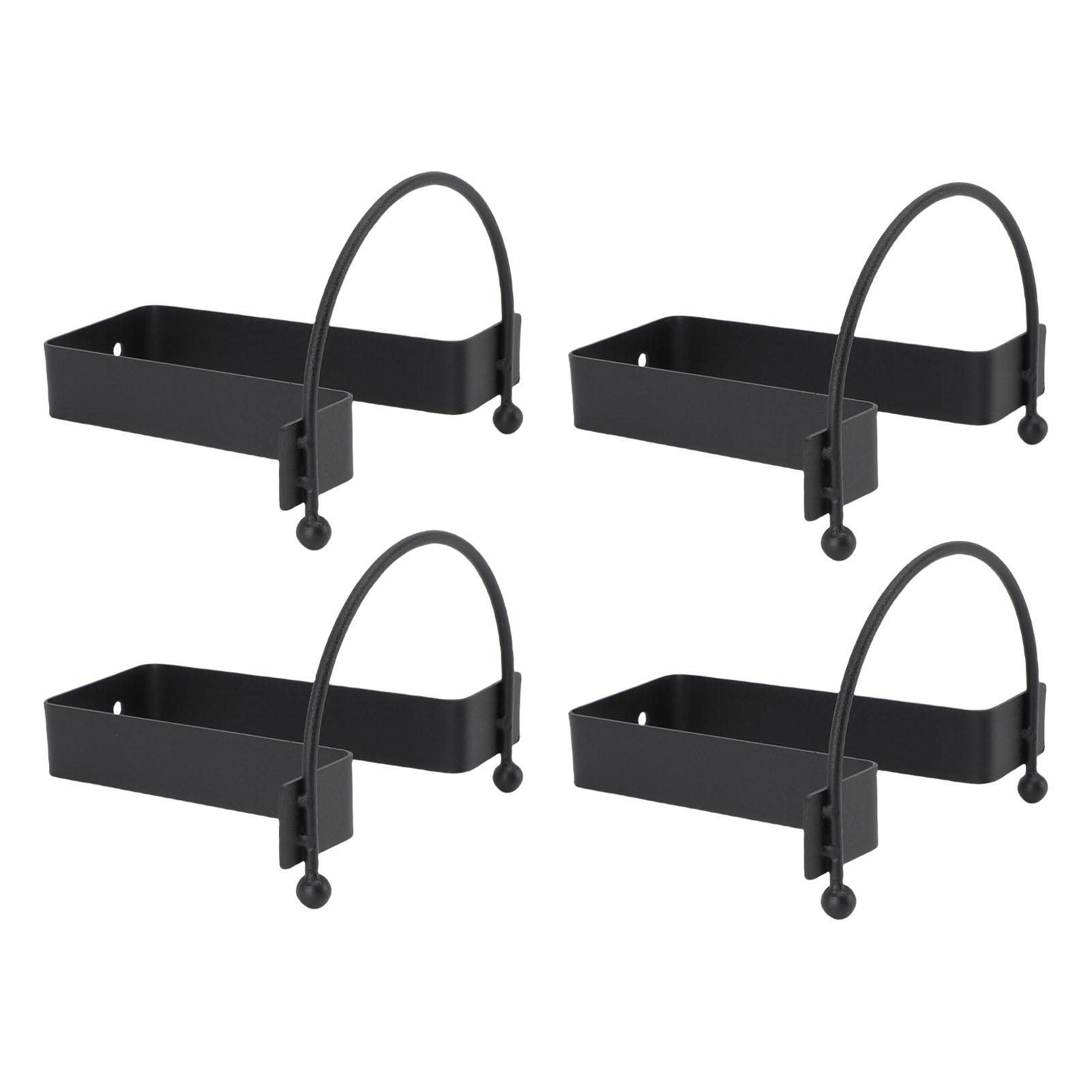 

Wall Mounted Cowboy Hat Rack, Rustic Carbon Steel Storage Holder with Horseshoe Design for Home Decor and Organization