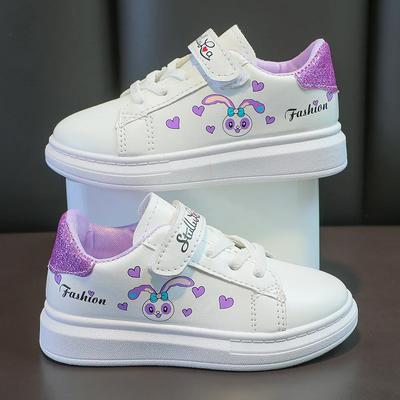 Tenis Girl White Shoe Spring Boy Anti-skid Solid Soled StellaLou Shoe Thick Soles High Height Children Shoe Kid Sports Shoe26-37