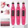 LULAA Electric Nail Drill Machine Set Pedicure Grinding Equipment Mill For Manicure  Professional Strong Nail Polishing Tool