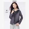 Damen Fleece-gefütterte Kapuzen-Softshelljacke