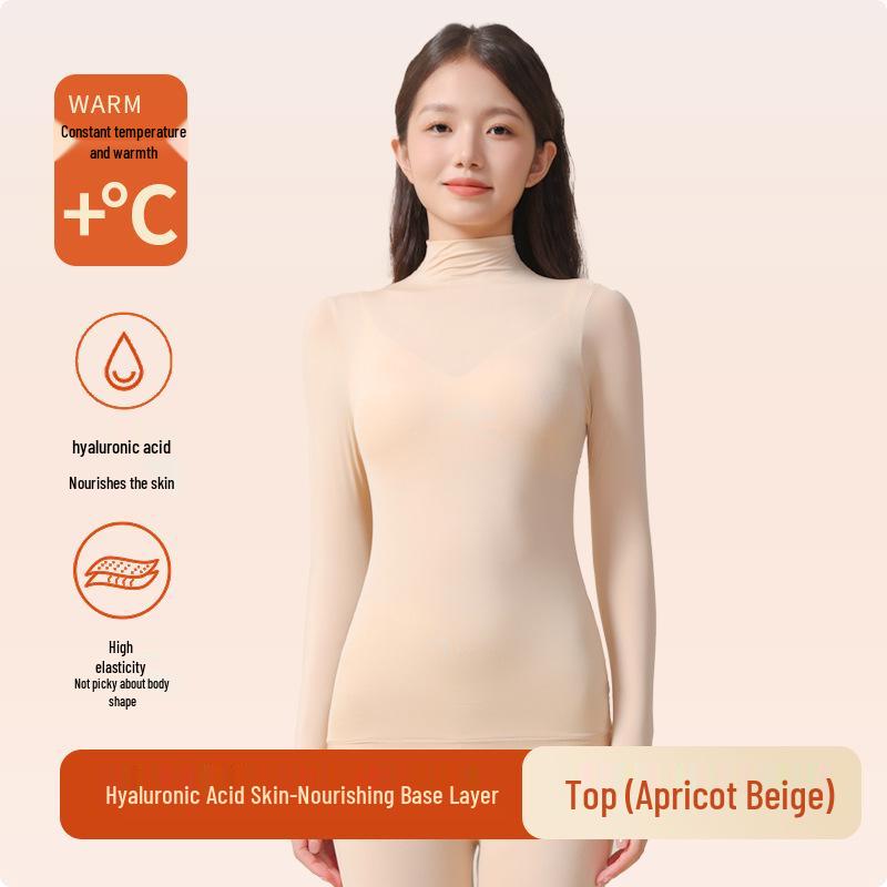 Hyaluronsäure Ultra-Dünnes Thermales Hautverbesserndes Basisschicht-Set für Damen