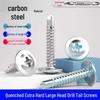 Phillips Head Self-Tapping Drill Tail Metal Screw for Color Steel Tile