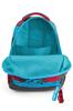 Coral High Kids Grau Blau Rennwagen gemusterter Schulrucksack mit drei Fächern 23652