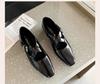 Women's Retro French Soft Sole Slip-On Mary Jane Shoes 520-3