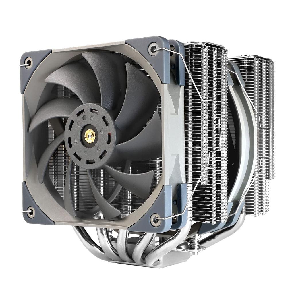 Thermalright Side Flow CPU Cooler Frost Commander 140 Dual Tower Structure 5 8mm Diameter Heat Pipes Compatible with Intel LGA1700 Equipped with Round