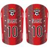 Professional Soccer Shin Guards With Sublimation Print Training Match Use