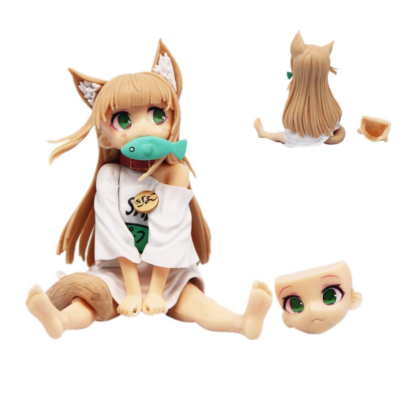 Neko Ga Onnanoko Kinako Anime Beauty Girl Pvc Model Action Collection Figure