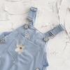 Summer Baby Rompers Fashion Embroidery Sleeveless Knitting Infant Kids Boys Girls Strap Jumpsuits