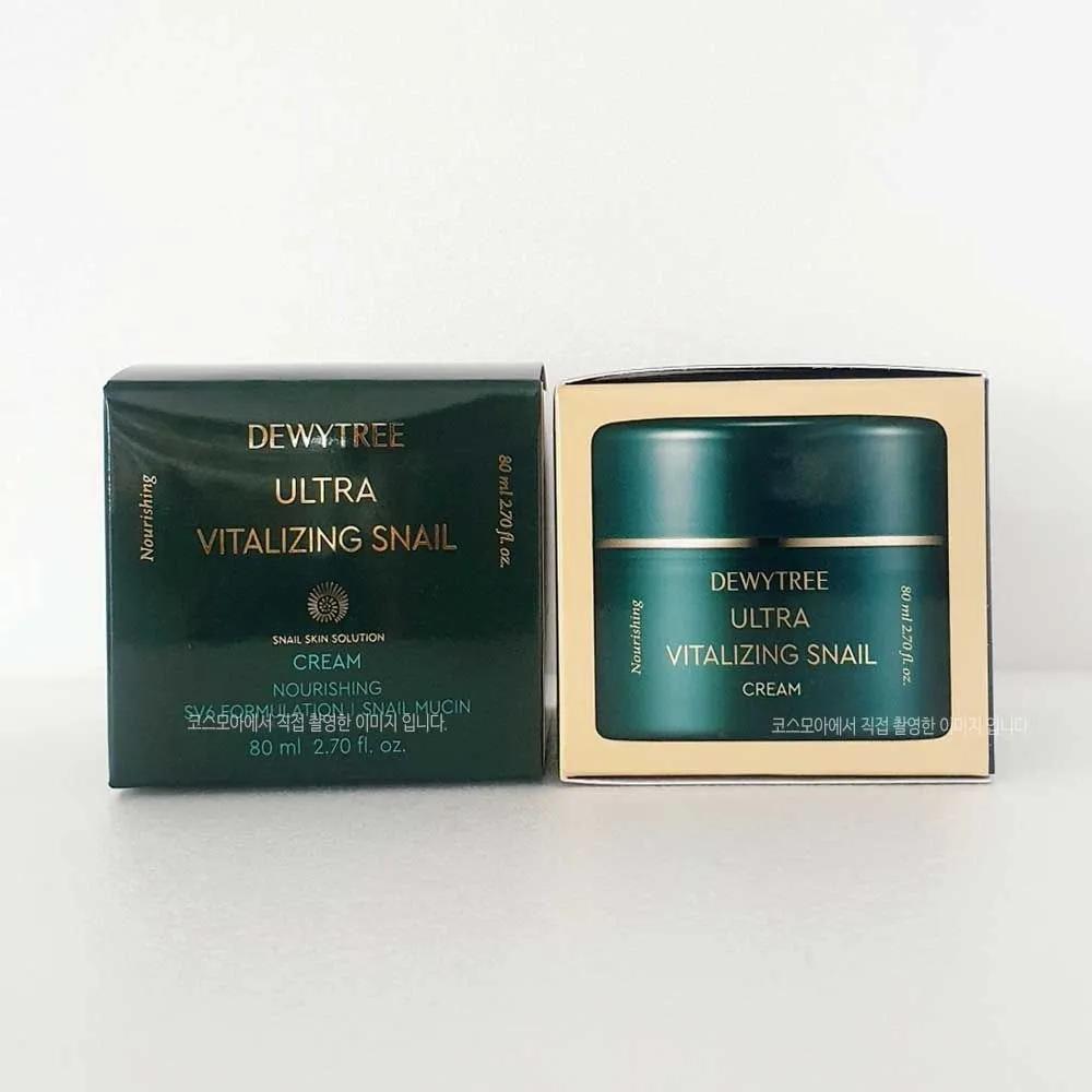 DEWYTREE Ultra Vitalizing Snail Cream 80mL Anti-wrinkle & Firming Cream