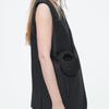 New COS Polyester Cloud Bag, Shoulder Bag, Crossbody Bag Mini Women's Black 1244108001