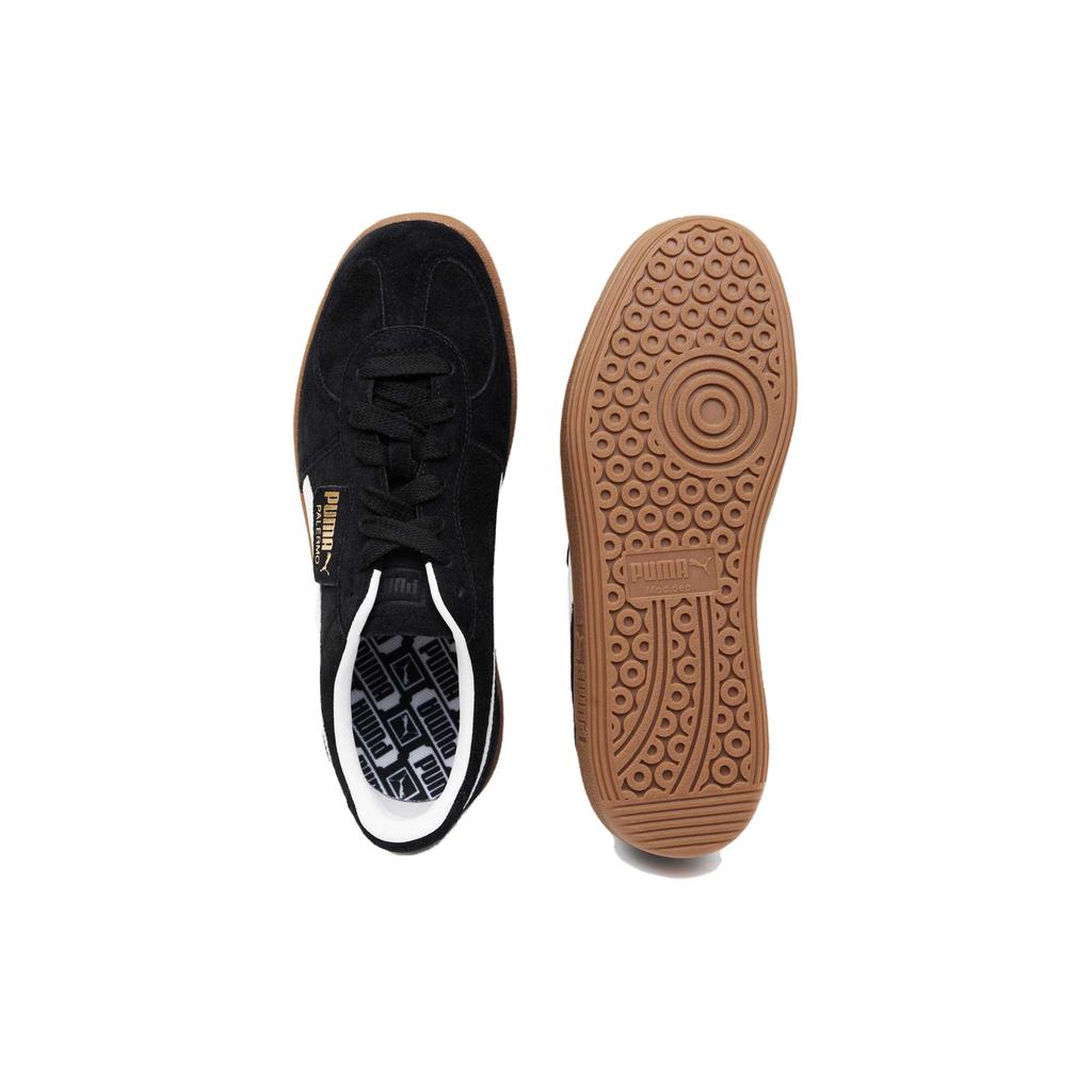 Puma Palermo Unisex Black White Gum 396463-10