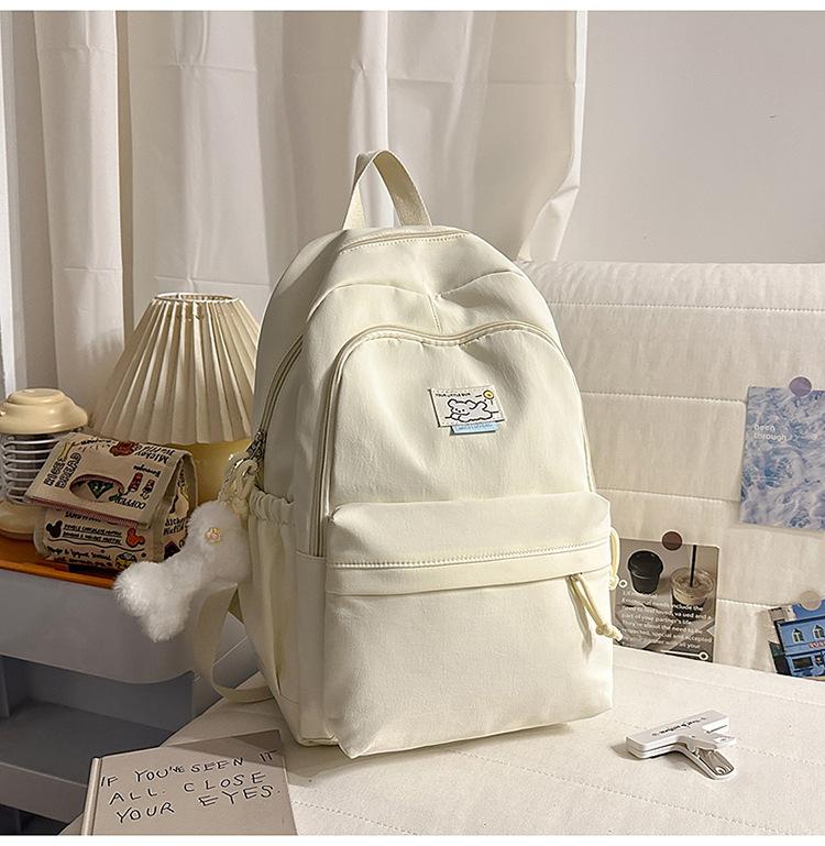 Cartable Design étudiant lycée cartable fille, cartable collège étudiant collège couleur unie étudiant collège simple polyvalent