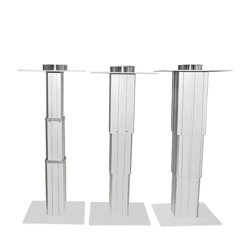 Aluminum Semi-Automatic Tatami Lift Table with Adjustable Height