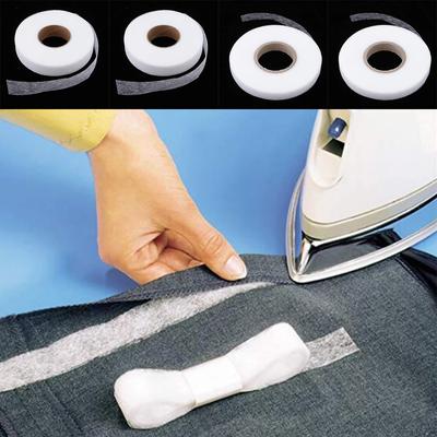 70 Yards Hot Melt Doppelseitiges Nähzubehör Klebeband Stoff Bekleidung Schmelzbare Einlage Zubehör Patchwork Futter