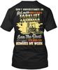Forklift Operator Tee T-Shirt Made In the USA Size S To 5XL