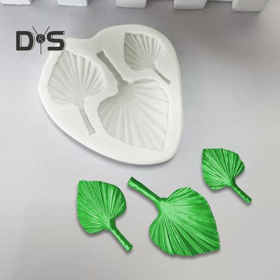 Food Grade Cake Mold Heat Resistant Silicone All Purpose Leaf Shaped Craft Dessert Mold Decor Home Supplies