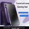 Apple iPhone 12/14/15 Frosted Anti-Peep Tempered Glass Screen Protector for Esports & Gaming