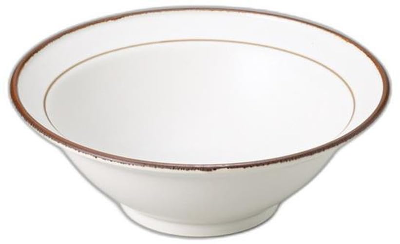 

Brown Edge Salad Bowl x x Medium Bowl Setomonohonpo [20.5 20.5 7cm]