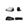 FMAFNLY Badminton Racket Bag, Tennis Shoulder Bag, Racket Case, Sports Racket Storage, Holds 3-6 Rackets, Shoe Compartment, Lightweight,