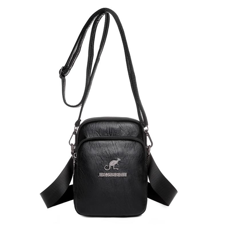 Mini geantă de umăr de designer de lux, cu design de culoare solidă, din piele, de înaltă calitate, pentru femei, geantă pentru telefon mobil.