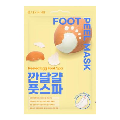 Geschältes Ei Fußbad Fußpeeling Maske 40g