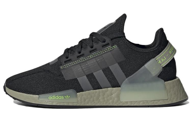 

Adidas Originals NMD_R1 V2 Black Lime GY6166 40