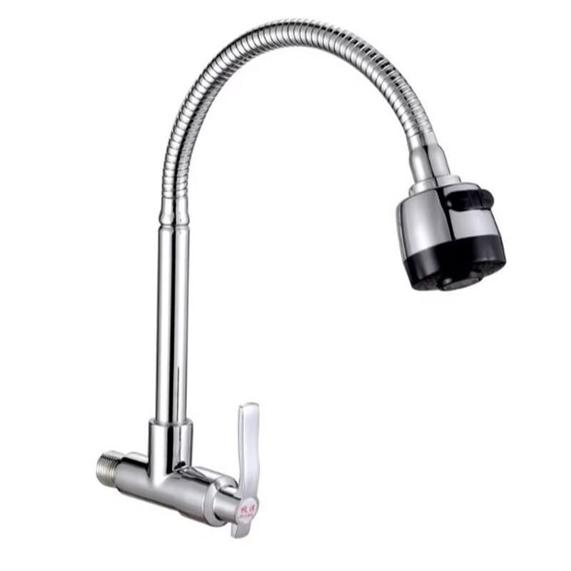 

Настенный кухонный смеситель TLXT с выдвижной лейкой