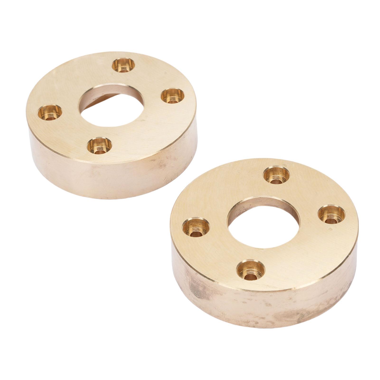 

2pcs 1 8 RC Car Brass Weights Fit for Axial RC Crawler Car Counterweight Upgrade Parts Exquisite Craftsmanship