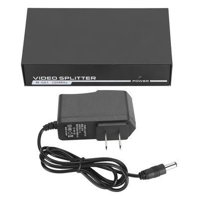 VGA Splitter 2 Port 1920X1440 200MHz 1 Eingang 2 Ausgänge VGA Video Splitter zur Bildschirmerweiterung