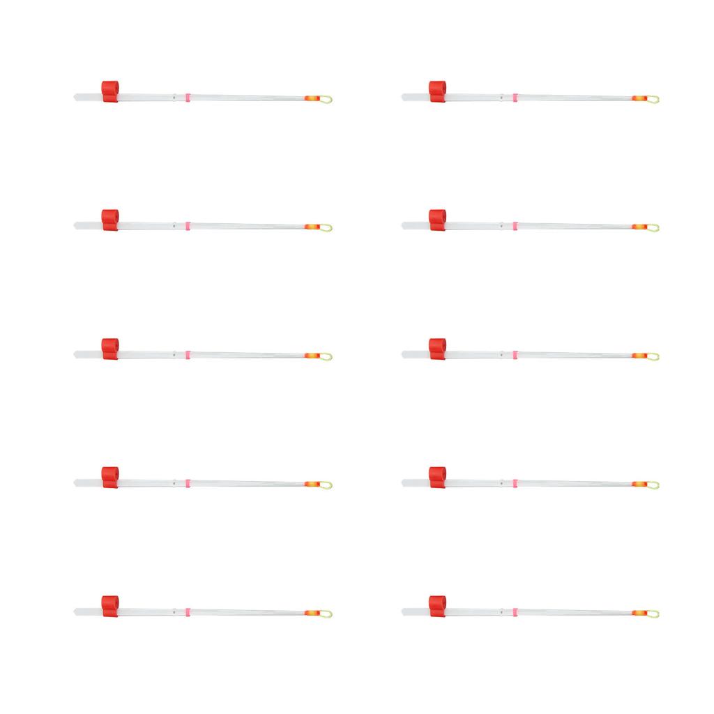 10Pcs Mini Winter Ice Fishing Rod Top Tip Winter Fishing Tackle Auxiliary Equipment Tool130mm