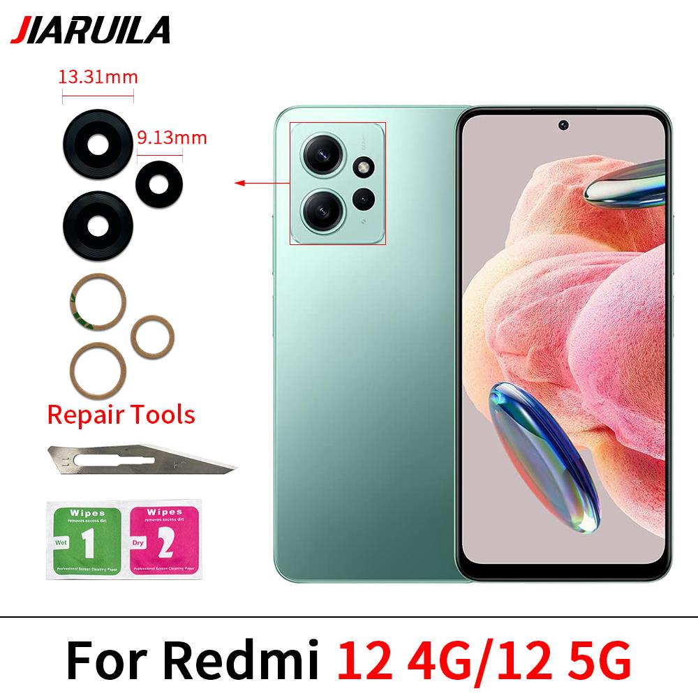 Repair Lens Cover With Adhesive Sticker Rear Back Camera Lens Glass For Redmi 11C 11 A1 A1 A1 11 1G 11A 11 1G 1G 11C 11 Lite 11C