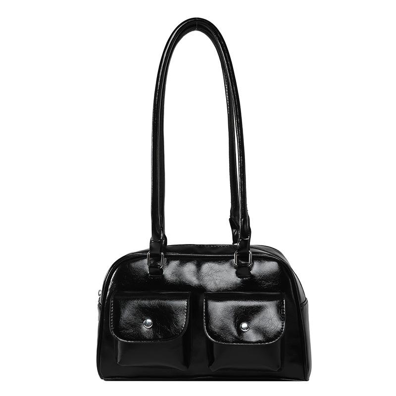 

Высококачественная сумка через плечо, модная и универсальная повседневная женская сумка для поездок на работу чёрный