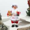 Christmas Dining Table Decorations Exquisite Mrs. Claus Design Christmas Sculptures Christmas Doll Christmas Atmosphere 32x17x9cm