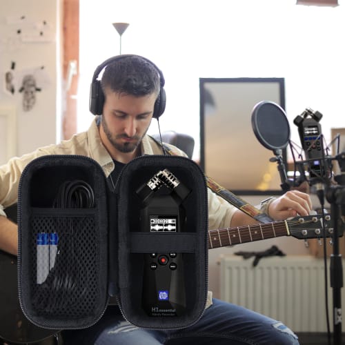 Husă de depozitare Lebakort Compatibilă cu reportofoanele portabile Zoom H1 Essential/H1n