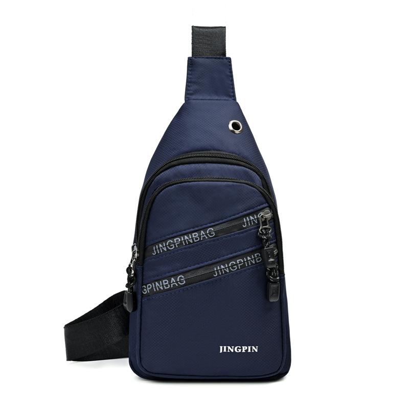 Unisex Chest Bag Simple Storage Bag Lightweight Travel Small Backpack Crossbody Bag Fashion Casual Single Should Bags