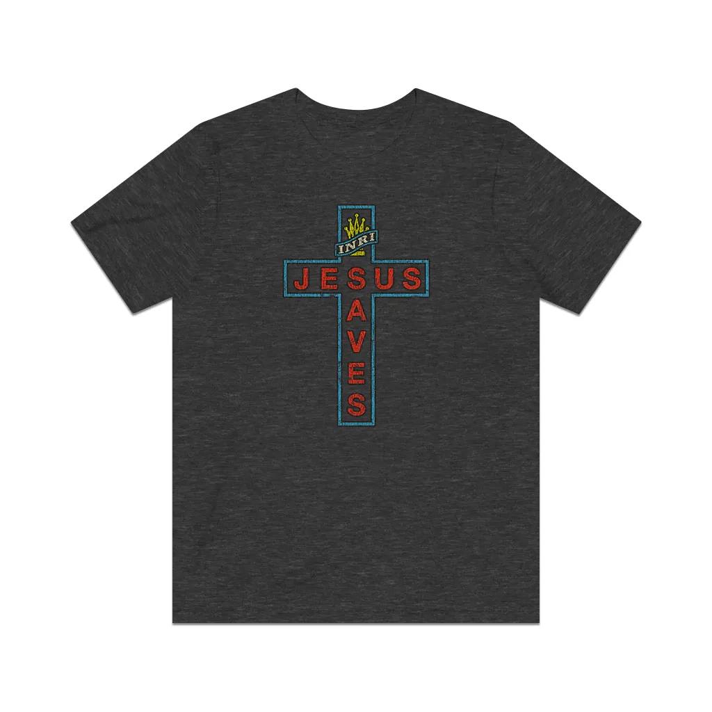 Jesus Saves 1914 Vintage Men s T shirt M