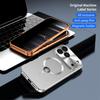 For iPhone 17 16 15 14 13 12Pro Max Full Aluminum Metal Magnetic Case Double-Sided Protection Shockproof Cover Screen Protector