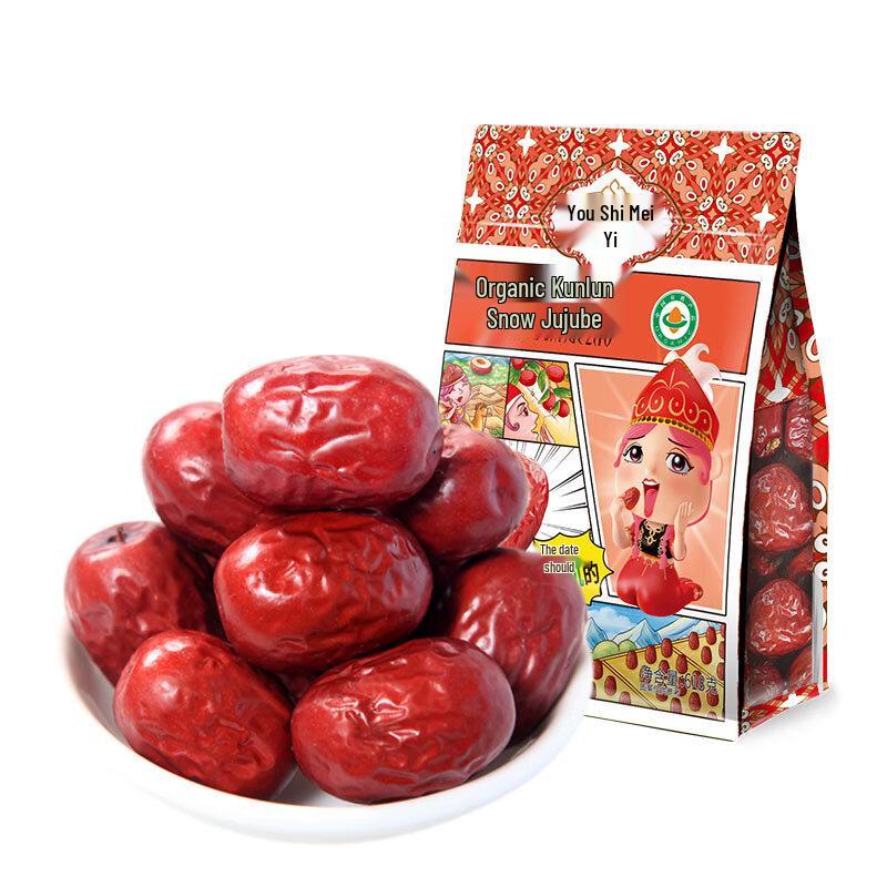 You Shi Mei Yi Organic Kunlun Snow Jujube (2-Pack)