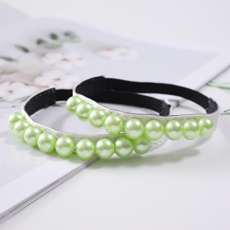 No-Tie Elastic Pearl Shoelaces for Women's High Heels - Anti-Slip, Secure Fit