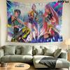 K-Pop Shadow Legends Wall Tapestry Aesthetic Wall Hanging Printed Fabric Blanket Decorative Tapestries for Bedroom Living Room Home Decor