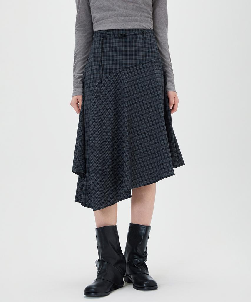 MIXXO Asymmetrical Midi Skirt Re Whg316B_Miwwhg51Qb