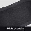 45 X 32 X 40 Cm Felt Basket Large Capacity 57 L Foldable Wood Basket Fireside Wood Carrier Holder Bagwith Wooden Handles