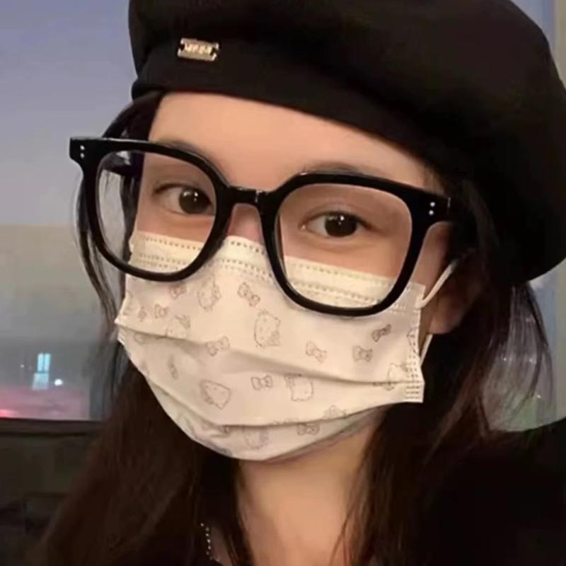 Anti-blue Light Glasses Simple Square Eyewear Women Men Daily Commute Eyeglasses Blue Light Blocking Man Lady Computer Eyeglas