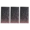 3pcs Waterproof Plastic Table Cover Oil Proof Rectangular Tablecloth  For Parties