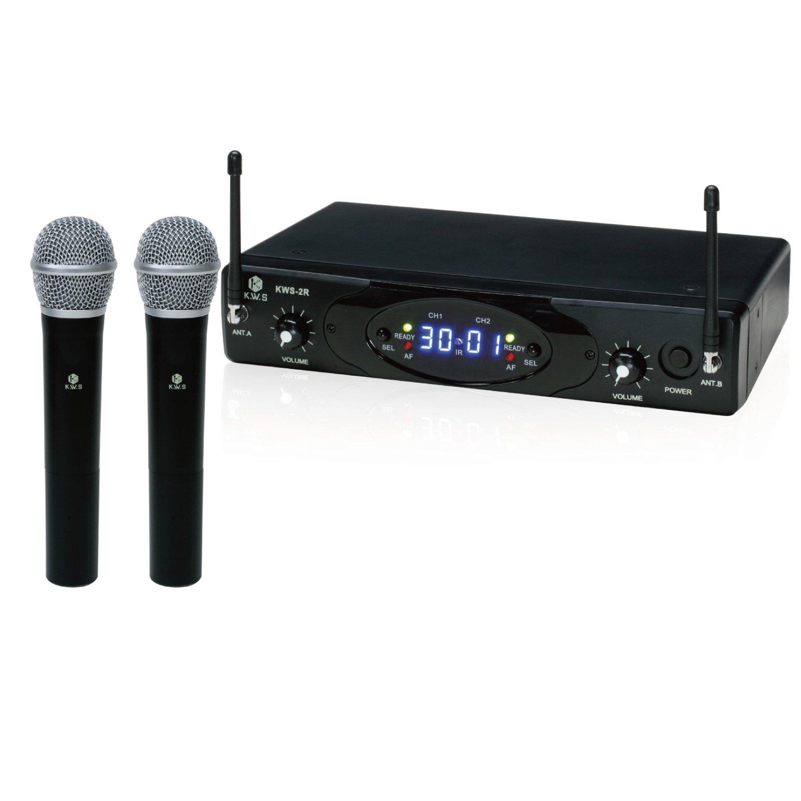 

K.W.S Dual Wireless System Hand Microphone Set KWS-2HH
