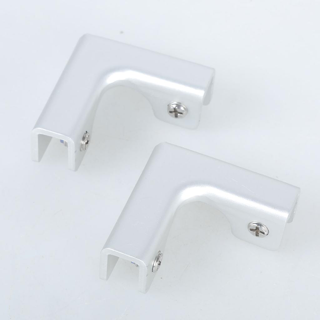 8pcs Tile Connector Clips Aluminum Corner Tile Joining Clip for Easy & Secure Tile Installation In Kitchens & Bathroom