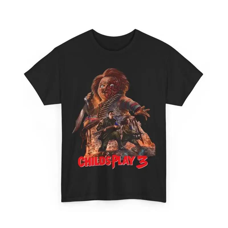 Childs Play 3 Movie Chucky T Shirt Heavy Cotton