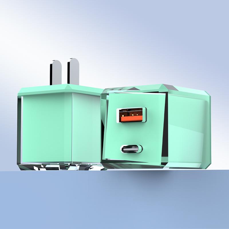20W PD Fast Charger for iPhone 14 - 3C Certified Flash Charging Head
