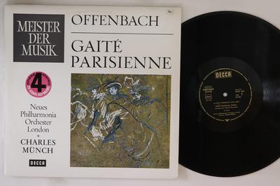 LP Record CHARLES MUNCH, NEW PHILHARMONIA ORC - Offenbach Gaite Parisienne SMD1112 DECCA 1967 Germany Classical Used