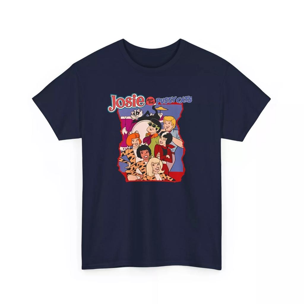 Josie and the Pussycats Heavy Cotton Tee, 70s Cartoon